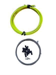 KIT CABOS MUD. INOX + ESP. MUD. C/ TEFLON VERDE NEON OZONE